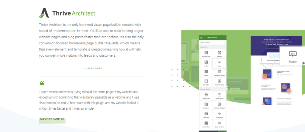 Thrive Architect Page Builder