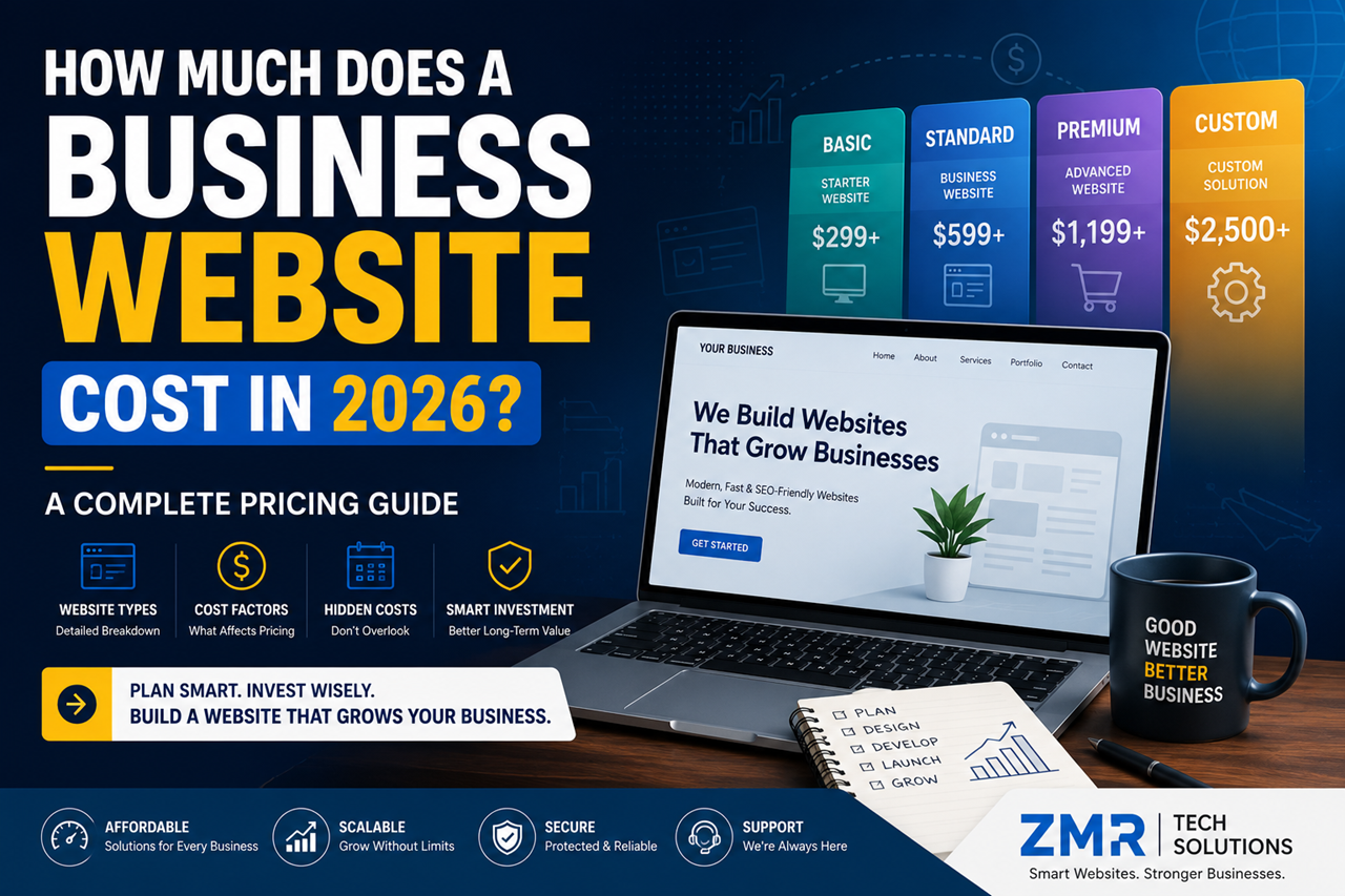 How Much Does a Business Website Cost in 2026? A Complete Pricing Guide